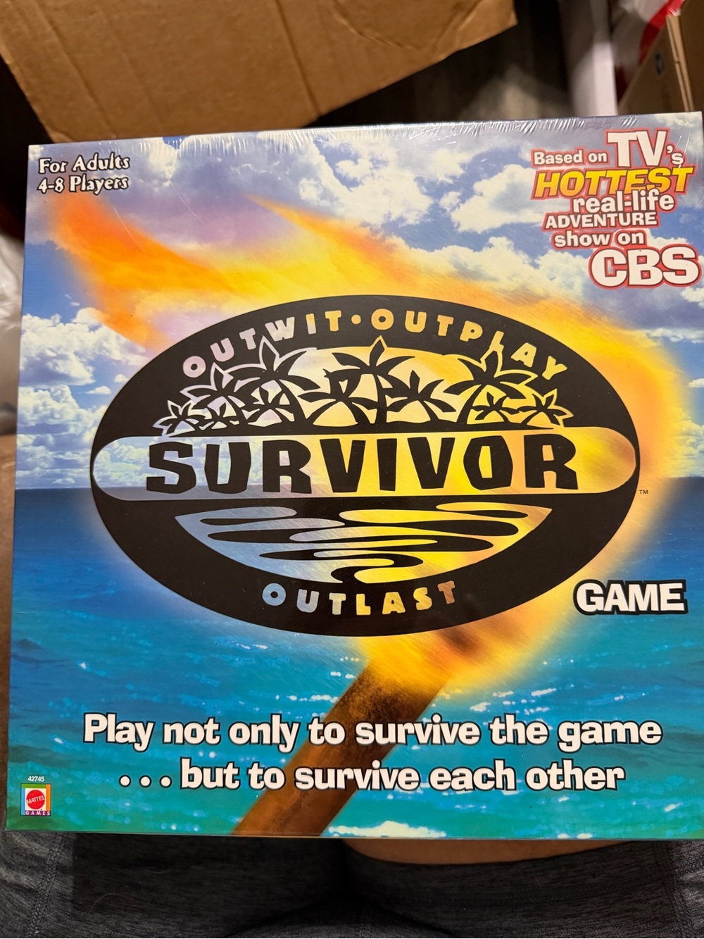 Survivor Board Game – Official CBS Adventure Game